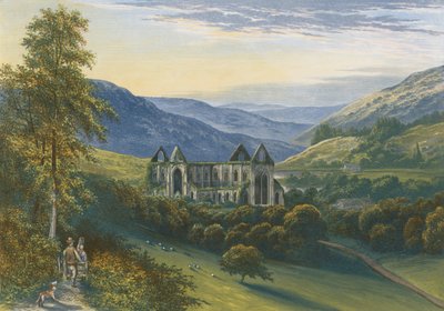 Tintern Abbey by Alexander Francis Lydon